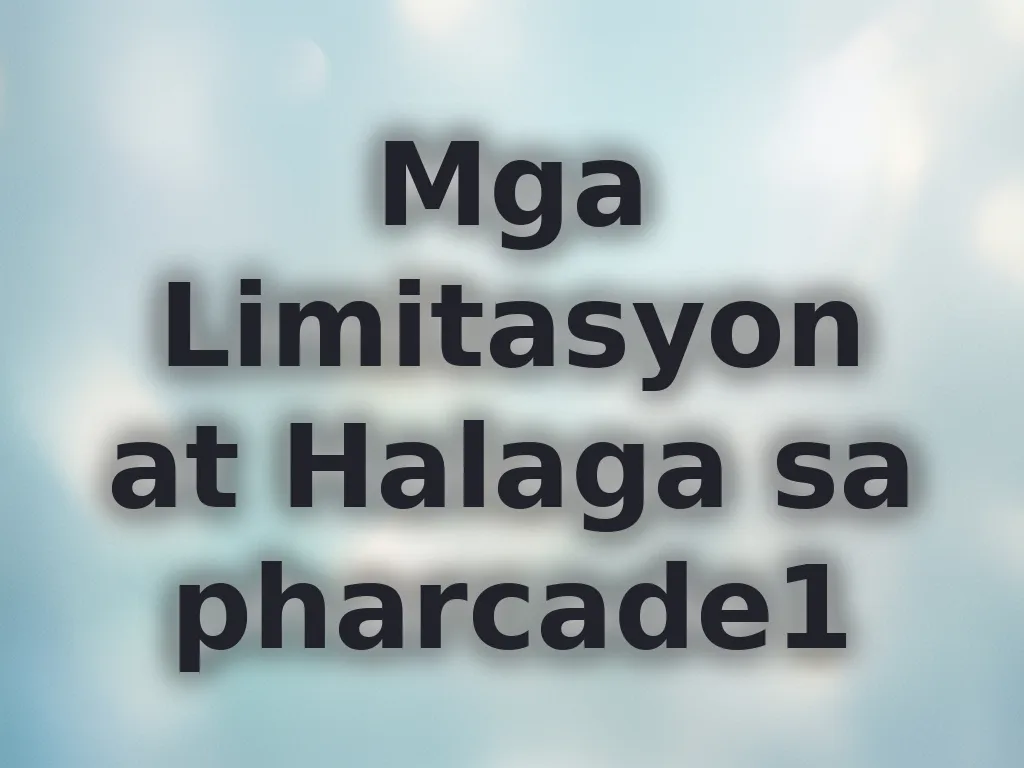 Limitasyon sa transaksyon